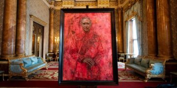 Royaume-Uni : le premier portrait officiel du roi Charles III dévoilé